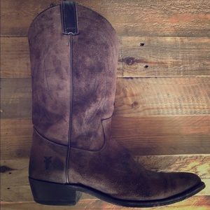 Men’s Frye Billy Pull On Boots - Suede